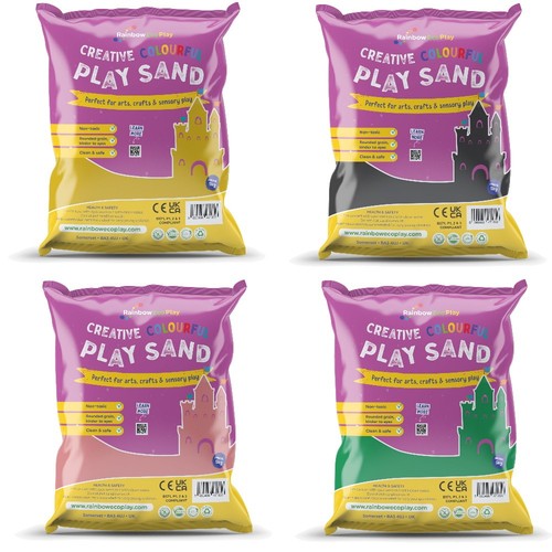 Rainbow eco coloured - eco, sand