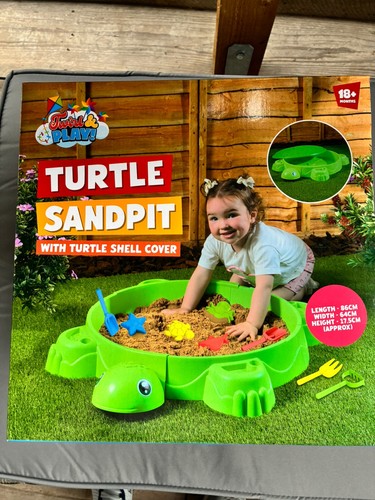 Turtle sandpit with - sandpit,