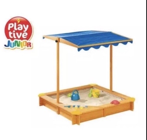 Large wooden sand pit - large,