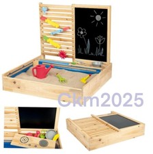 Wooden Sand Pit With Water