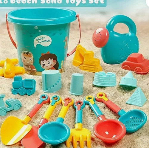 18pcs kids beach toy - kids, sand