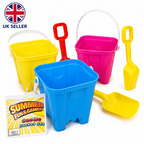 Castle bucket and spade set - and,