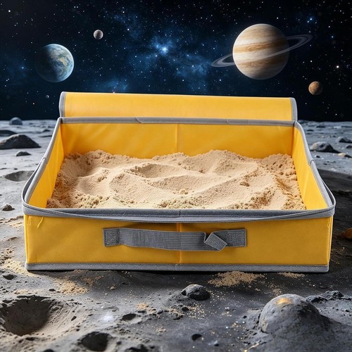 Sand box kids zipper closure - box,