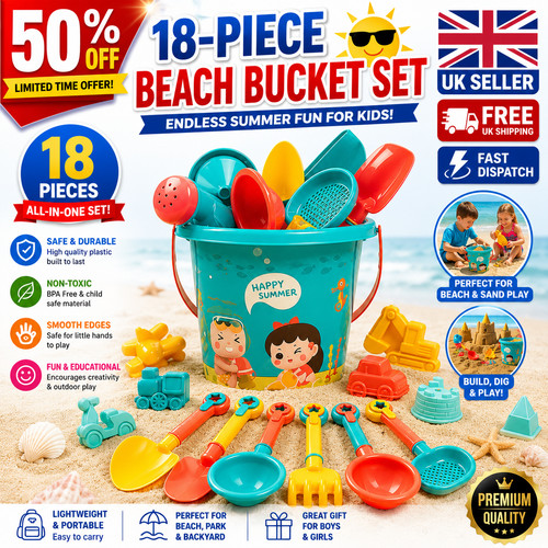 18pcs kids beach - 18pcs, sand