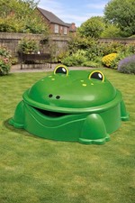 Kids Frog Sandpit with Lid