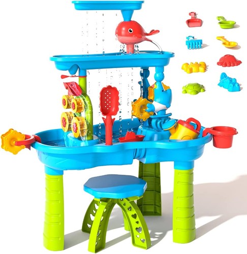 Large sand water table rain - large,