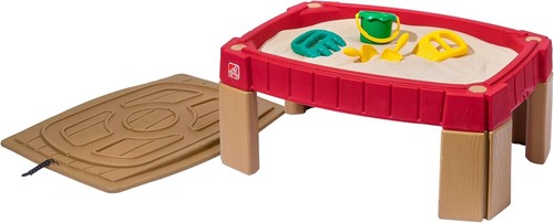 Kids sand table with lid - lid, step2