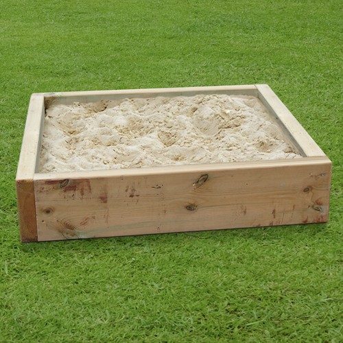 Outdoor wooden sandpit - outdoor,