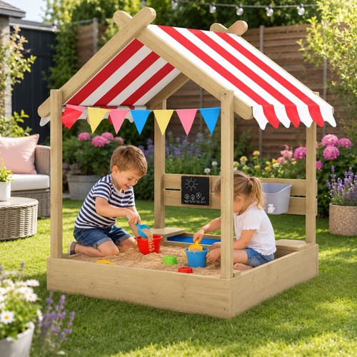 Neo wooden sandbox - wooden,