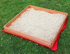 Kids Wooden Sand Pit 90x90cm