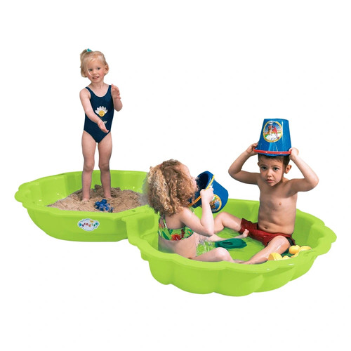 Maxi shell sand box - shell, green
