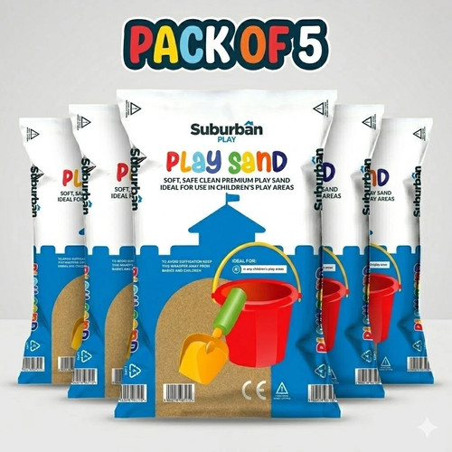 Kids play sand 100kg - sand, 5x20kg