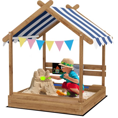 Outsunny sand pit - outsunny, with