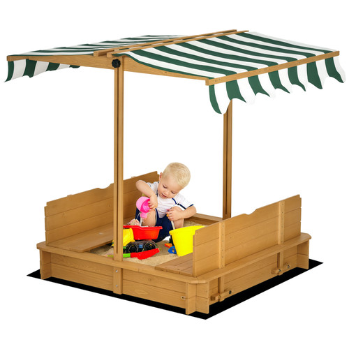 Outsunny kids square - outsunny, wooden