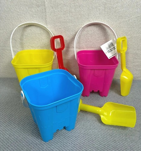 Castle bucket and spade - bucket, set