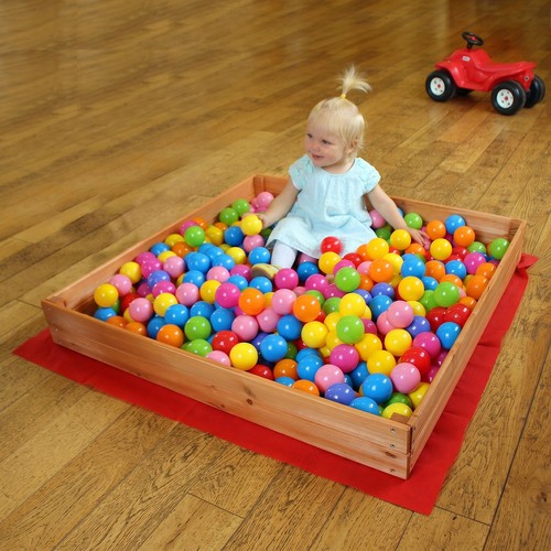 Wooden sand pit box - wooden,